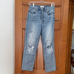 Pistola Women's Light Blue Straight Leg Jeans